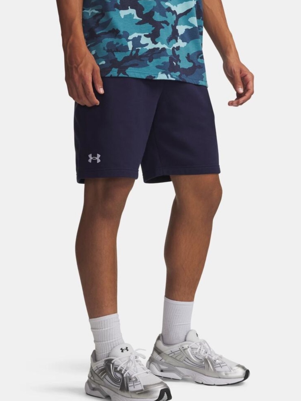 Under Armour Men's Navy Blue Athletic Performance Shorts